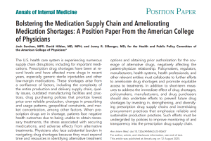 医疗科研聚焦：美国药物短缺难题待解，菁易科研深度剖析应对之策